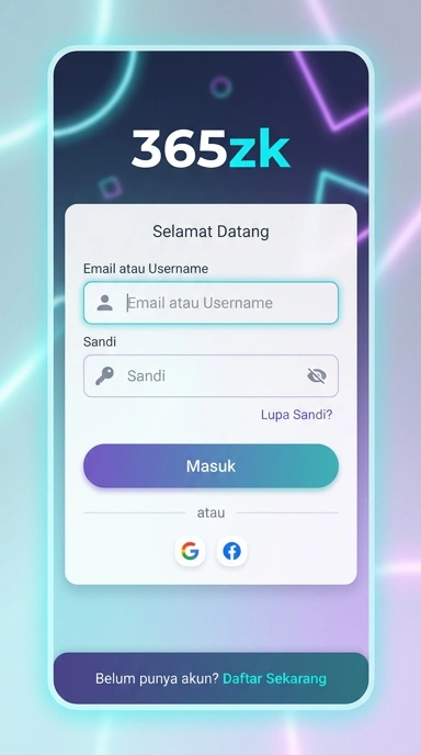 Panduan Masuk Akun 365zk untuk Pengguna Android