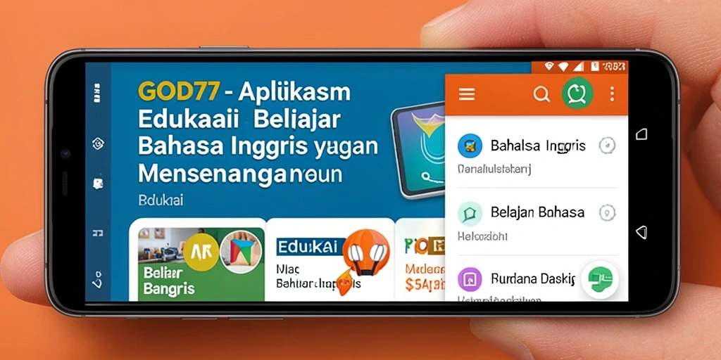Antarmuka aplikasi GOD77 yang menarik dan interaktif.