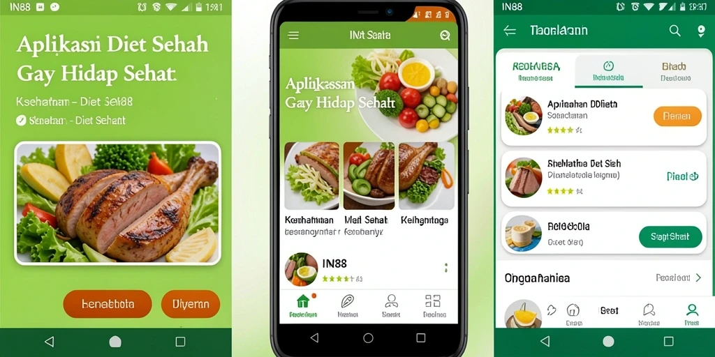 Tampilan antarmuka pengguna IN88 yang menarik dan informatif.