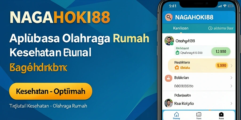 Antarmuka NAGAHOKI88 yang simpel dan mudah digunakan untuk olahraga di rumah.